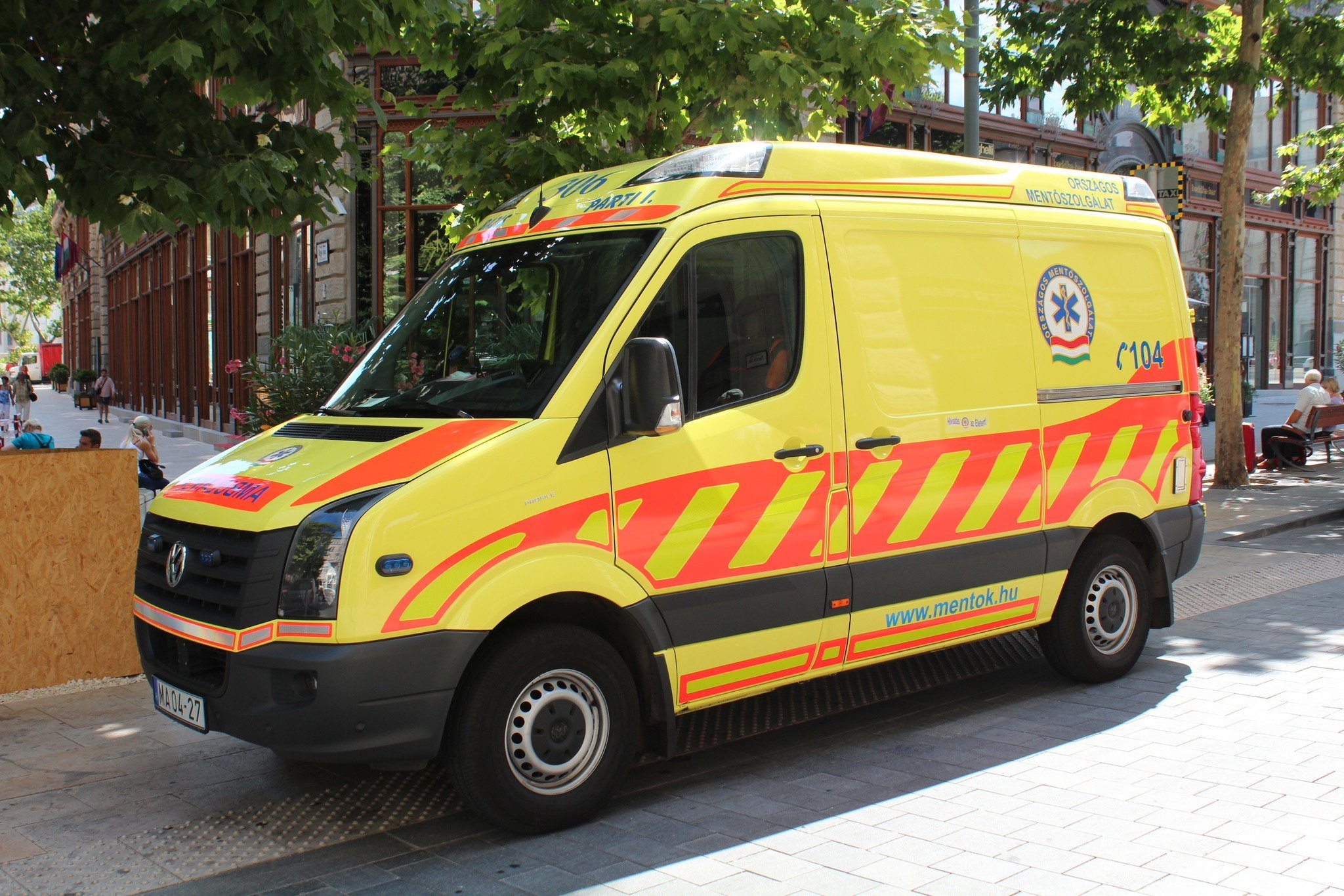 voiture d'ambulance