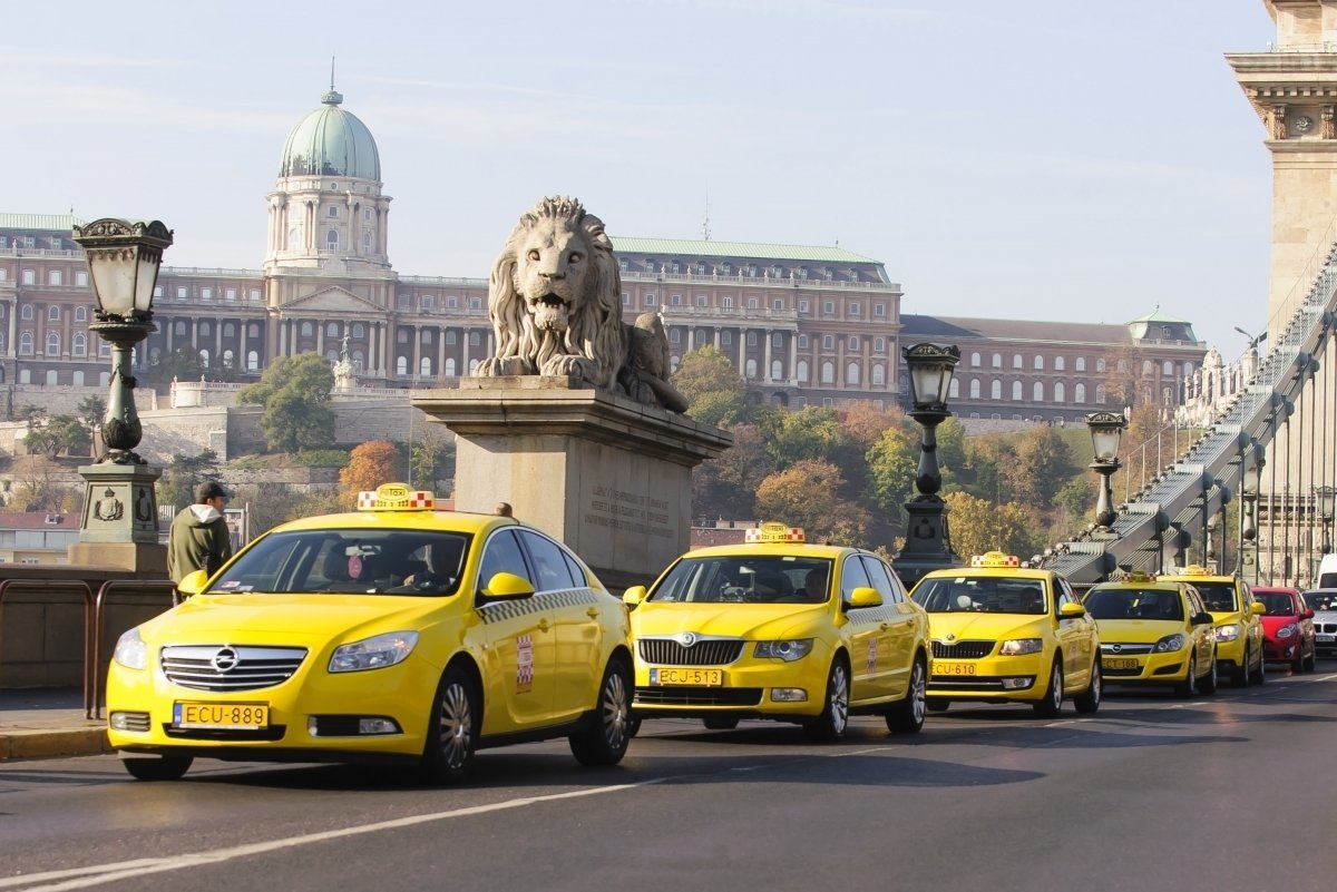 سائقي سيارات الأجرة بودابست