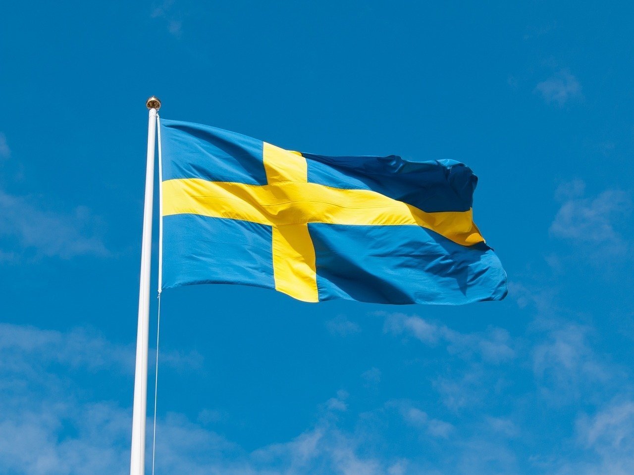 स्वीडन का झंडा