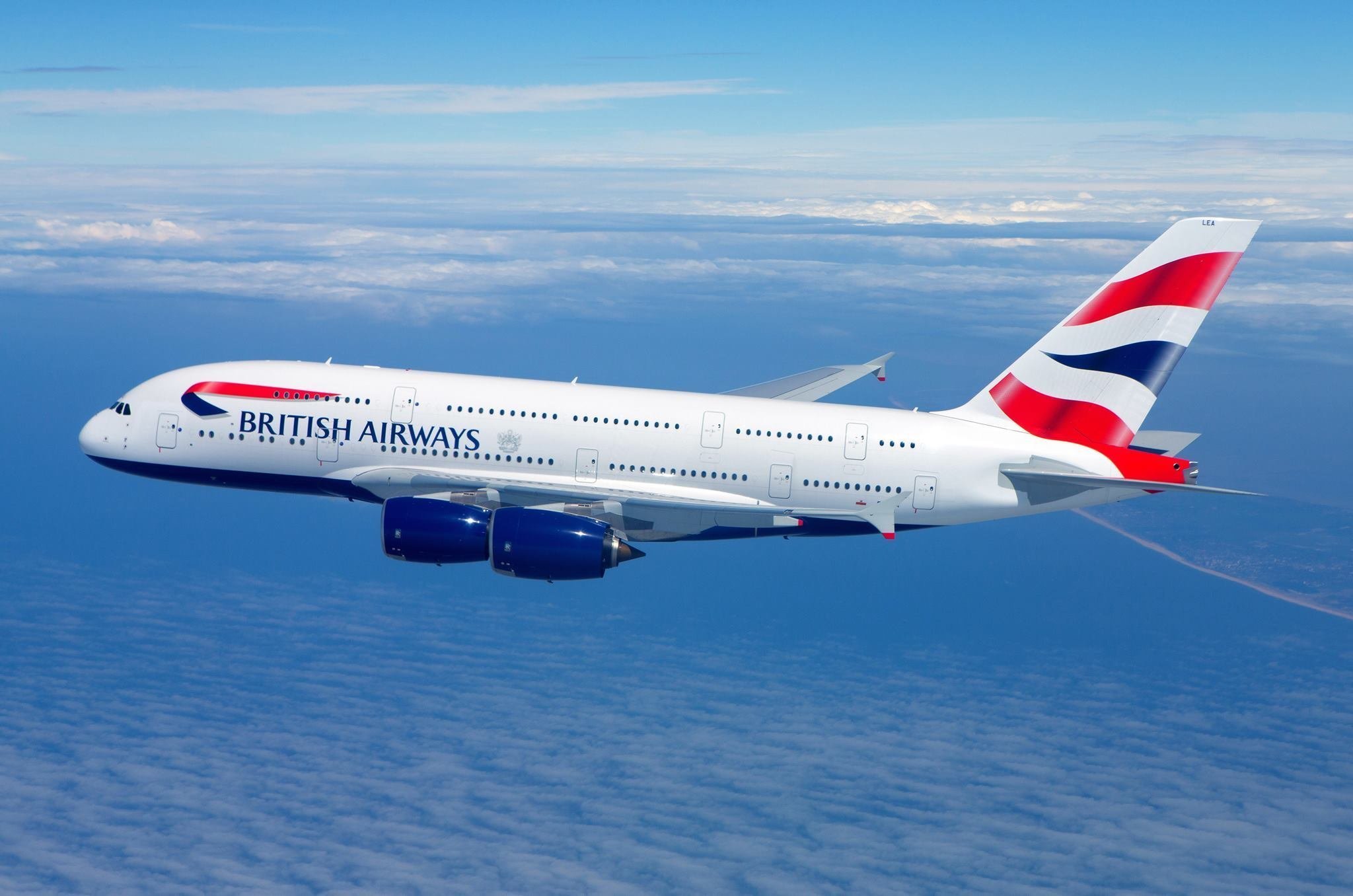 British Airways repülő avion
