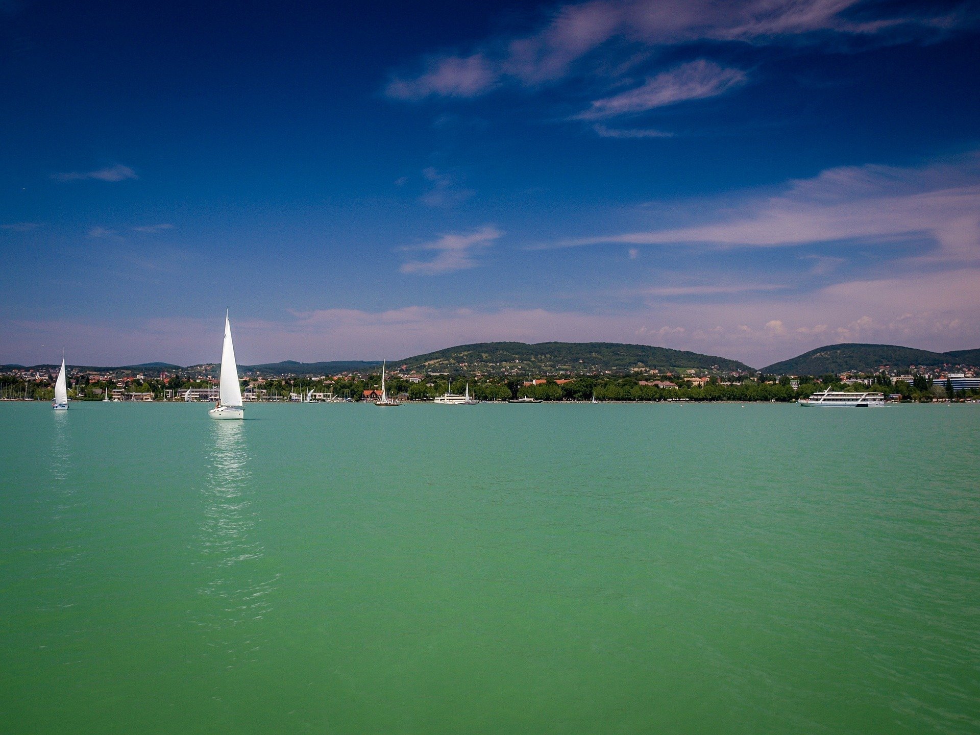 Lago Balaton Hungría