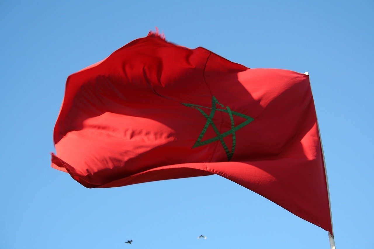Flagge-Marokko