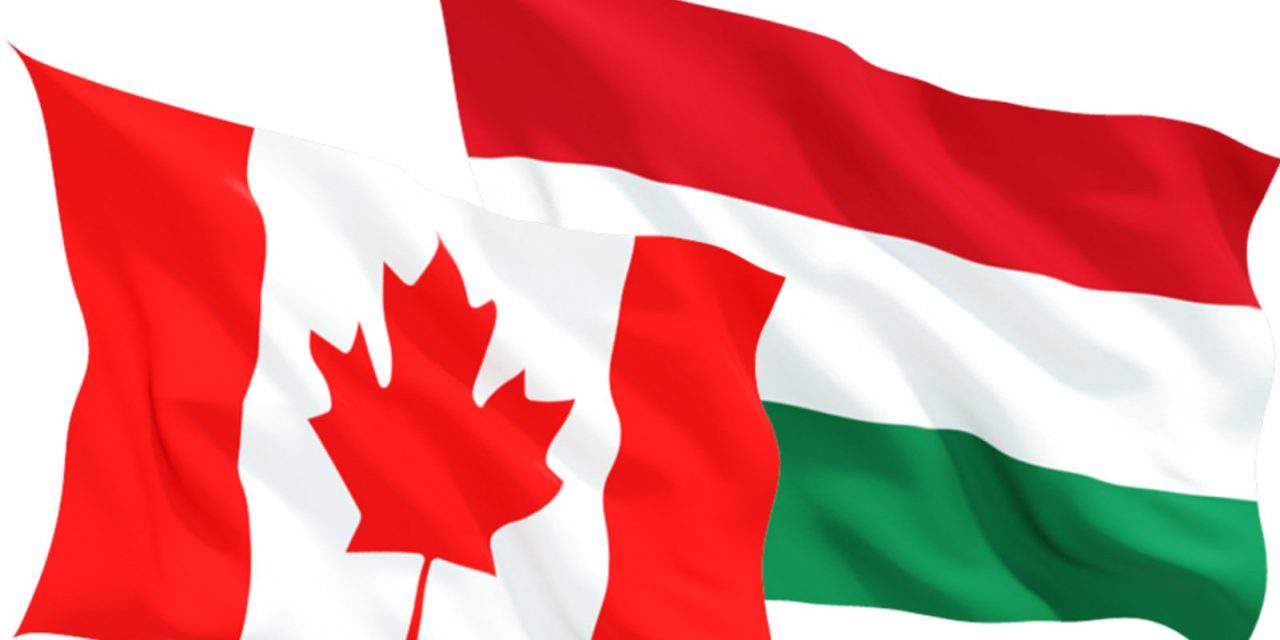 canada hungary flag