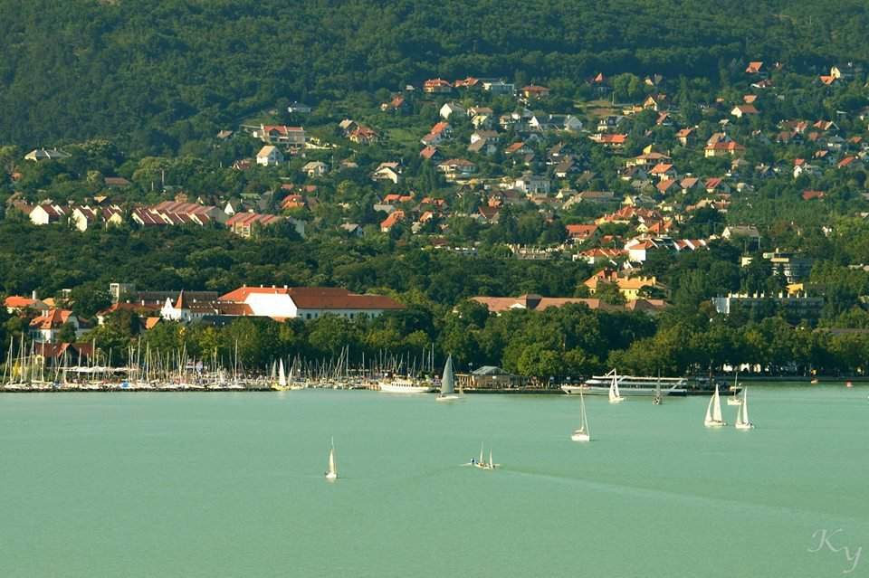 Balaton Balatonfüred view