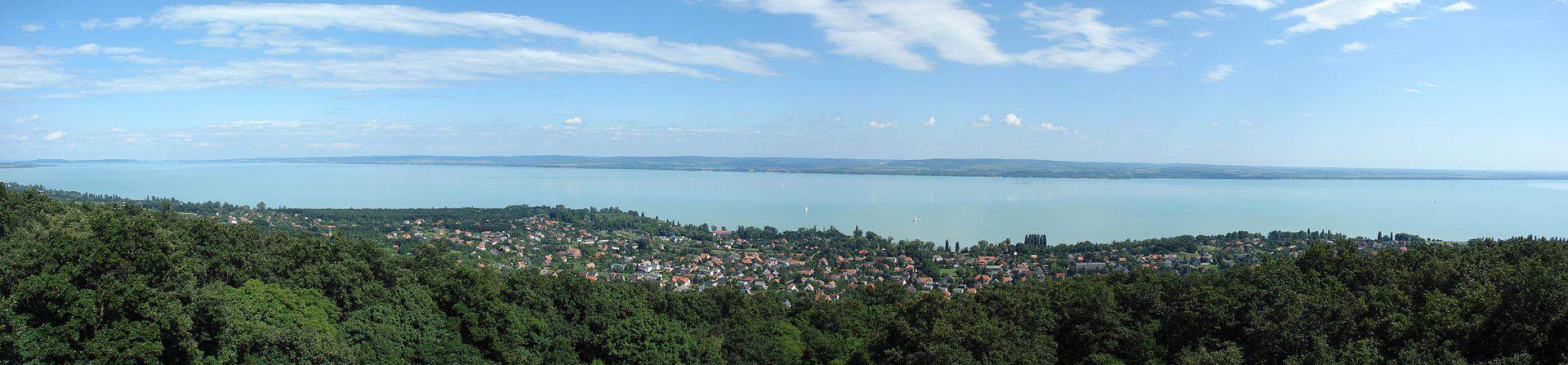 voir paysage látvány kilátás Lac Balaton
