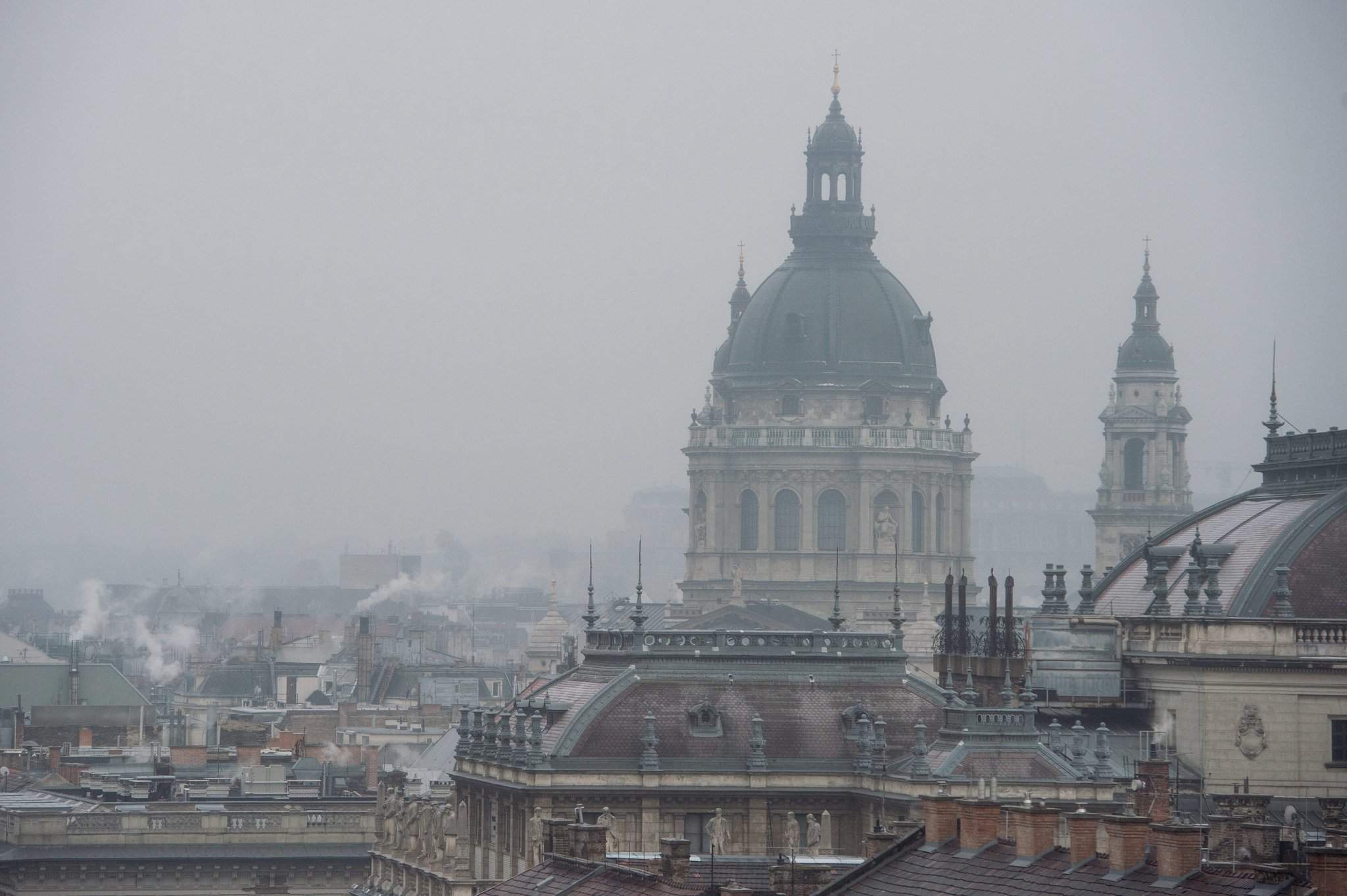 smog budapešť