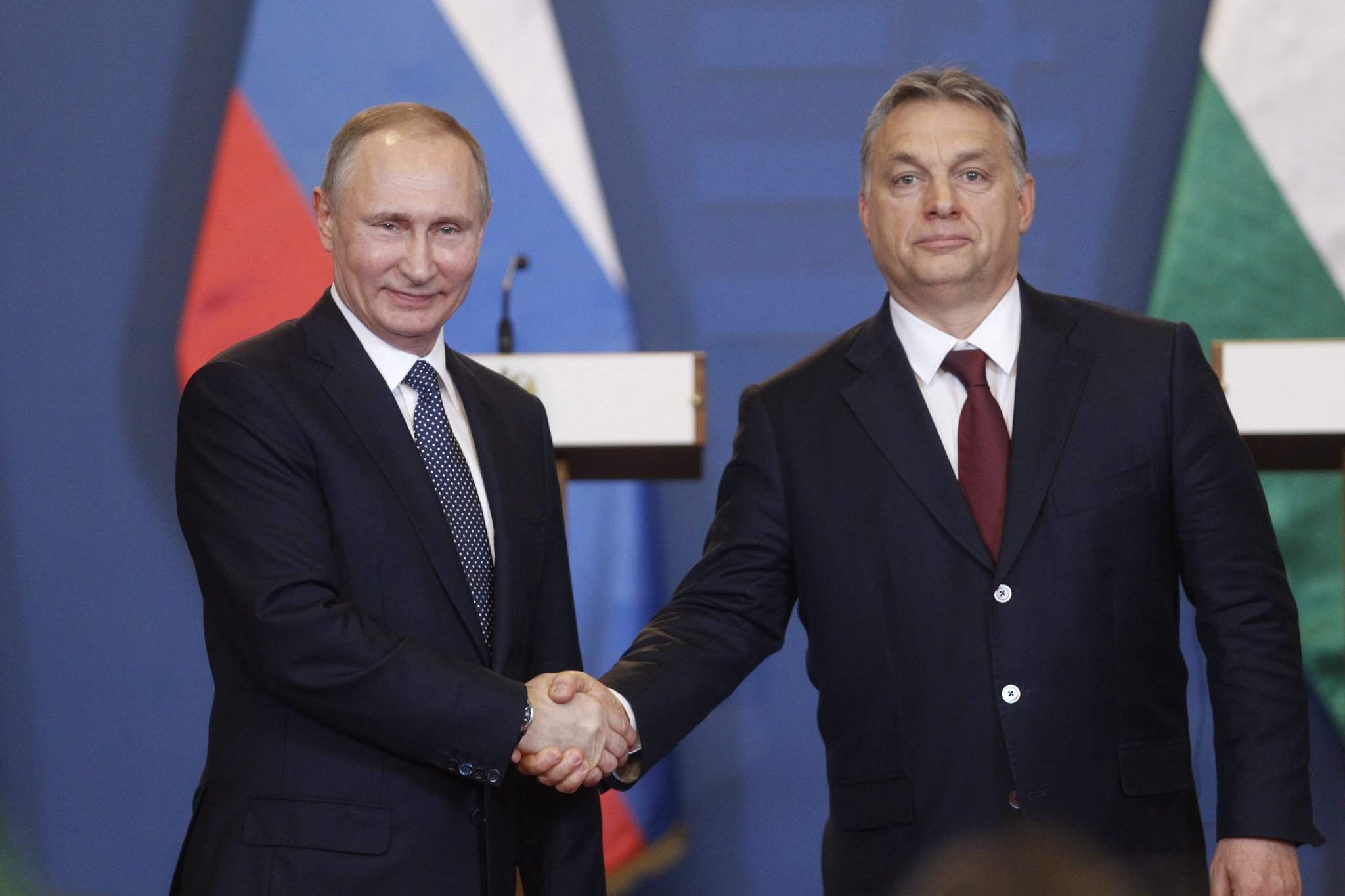 Путин Орбан