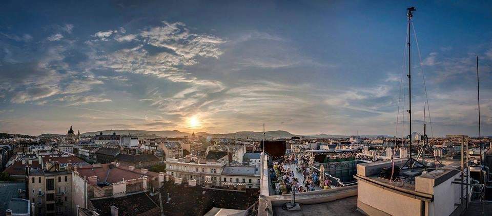 Budapest view 360 Bar rooftop