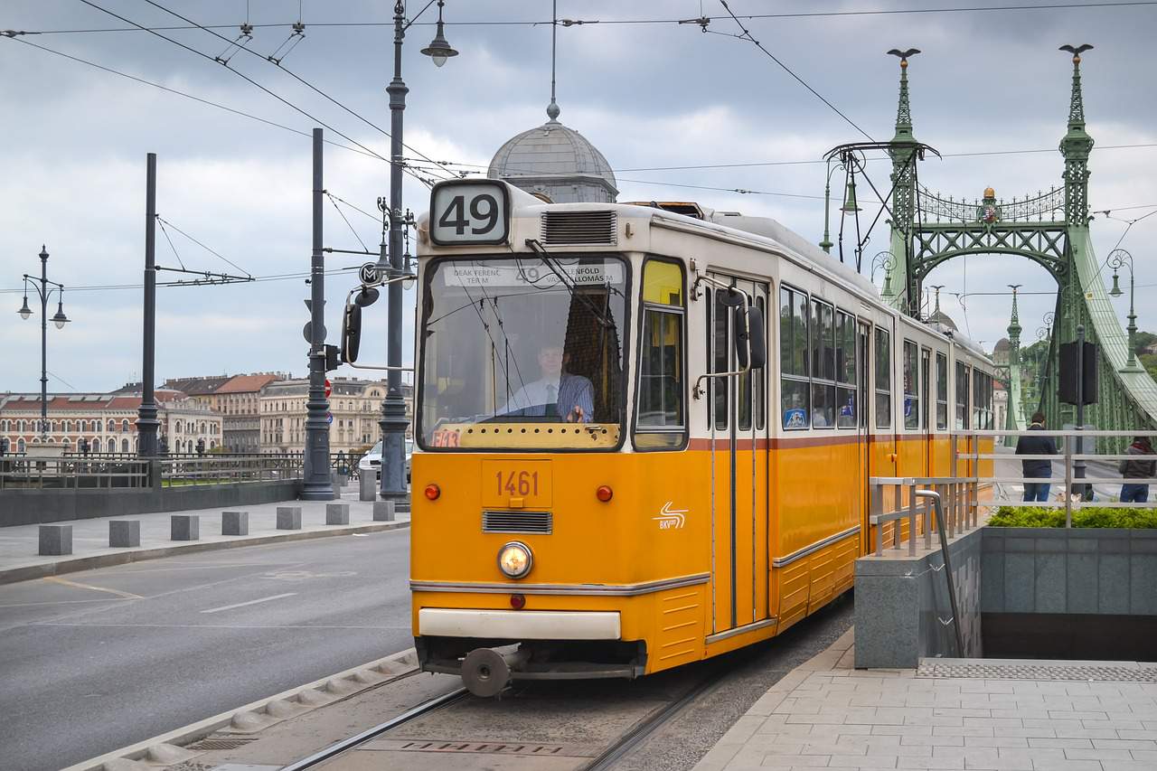 tram budapest villamos