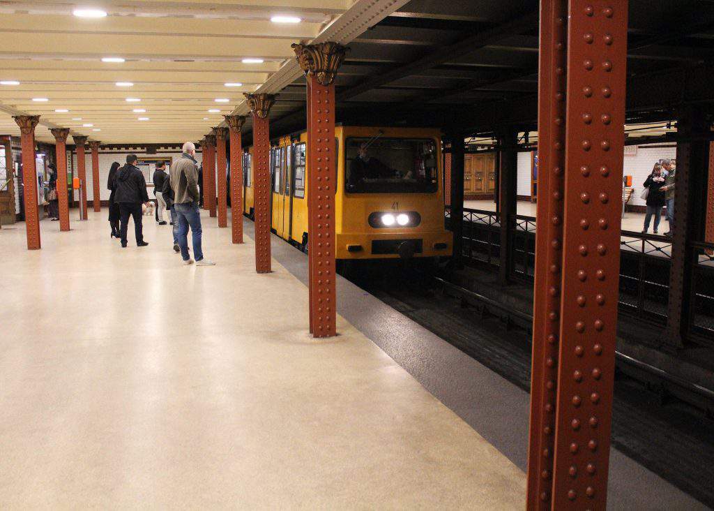 metrou budapest cale ferată subterană bkk bkv