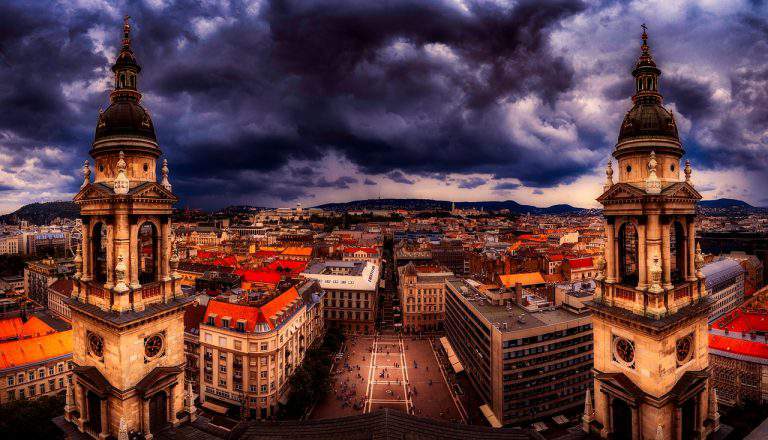 budapest weather cloud