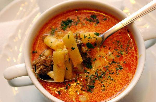 Suppe, Palóc, Gastronomie