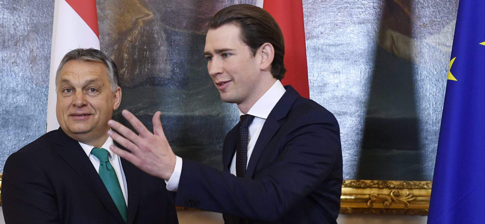 Kurz Orbán Hungary Austria