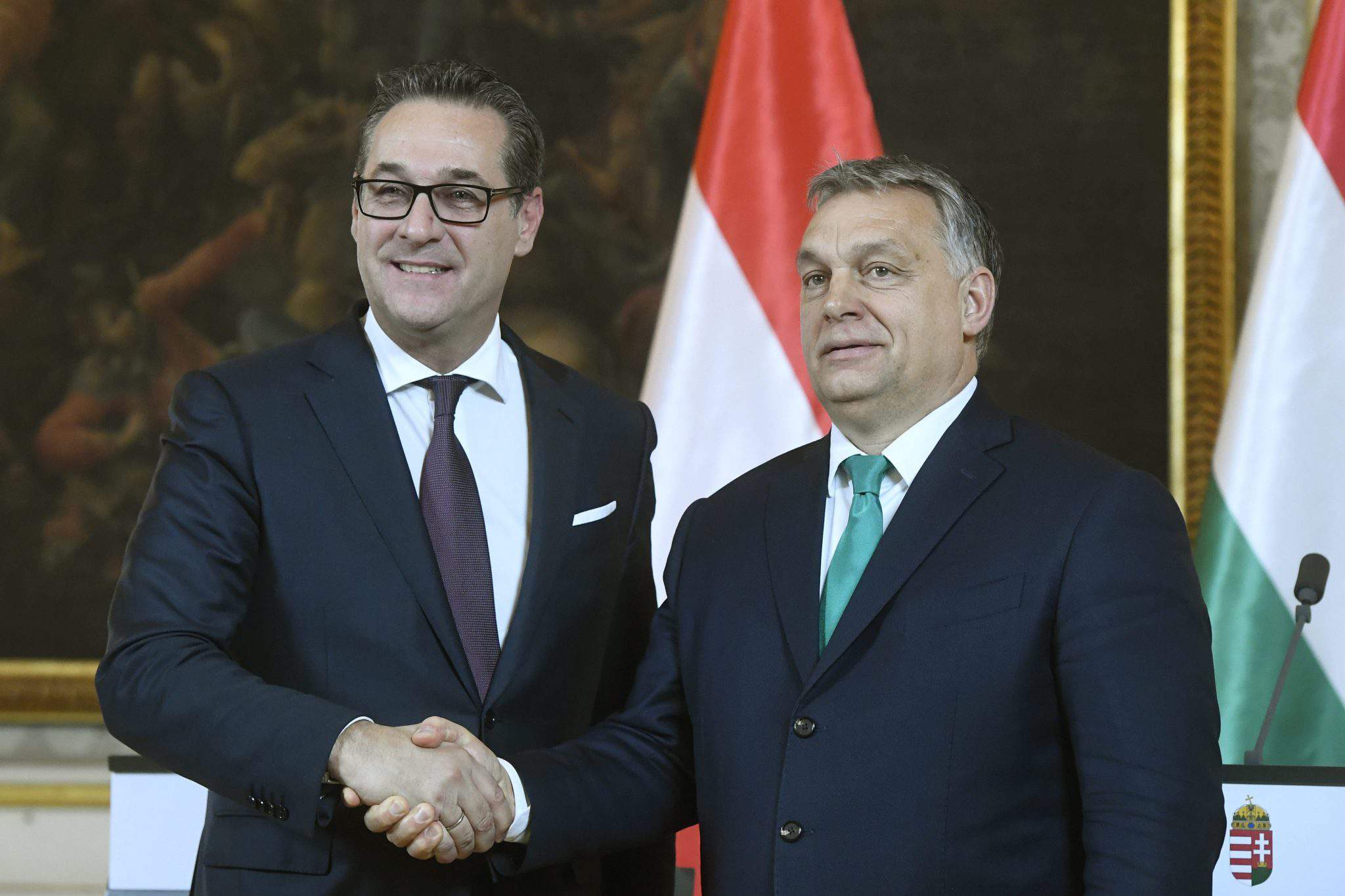 STRACHE, Heinz-Christian; Viktor Orbán