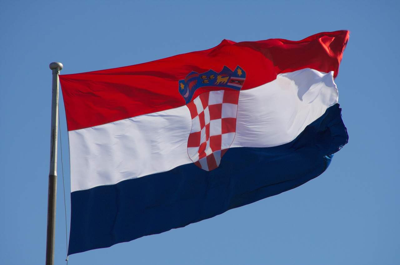 bandera de croacia