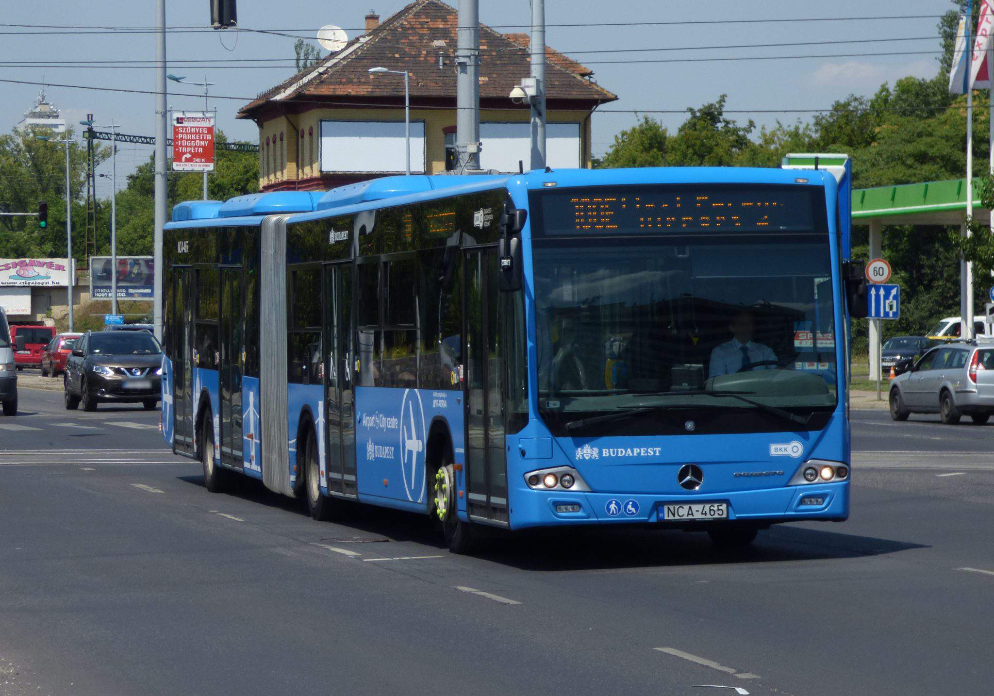 100E Автобус до аеропорту Будапешт