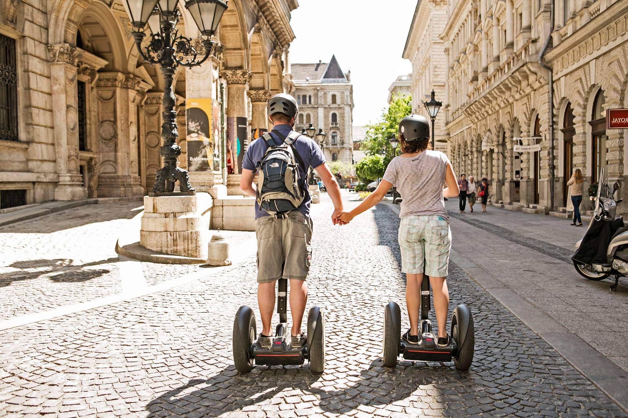 Yellow Zebra segway couple tour sightseeing