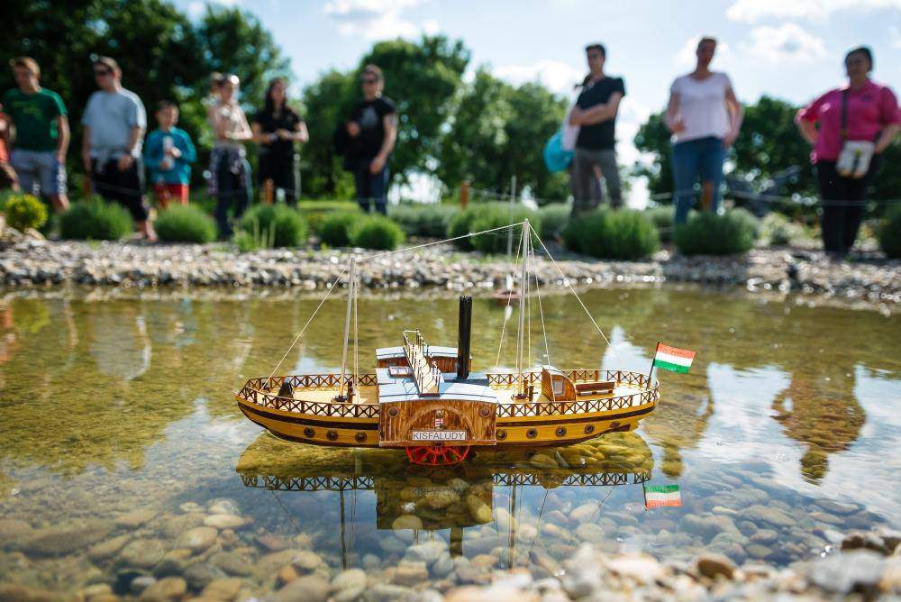 mini miniature Szarvas maquette boat hajó csónak ship