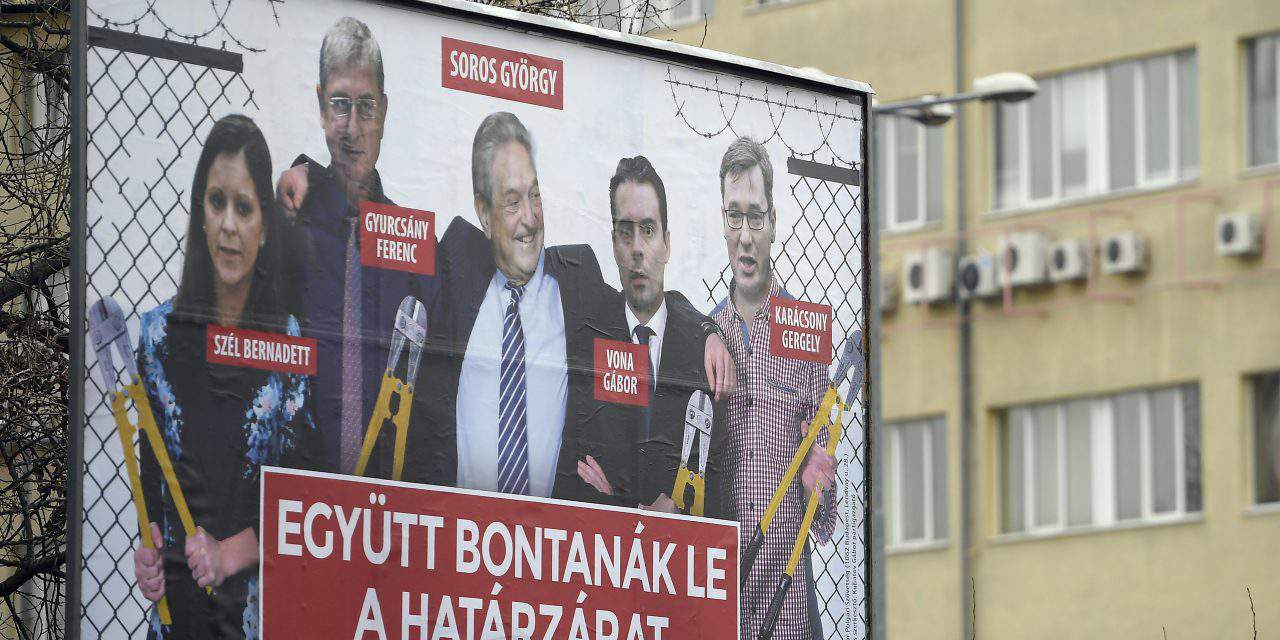 soros billborard hungary fidesz
