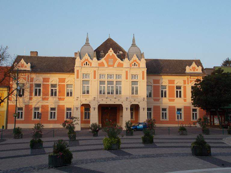 Szekszárd town city hall városháza