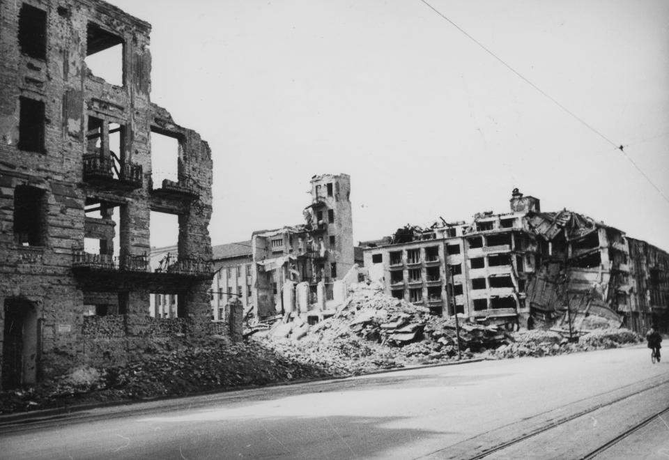 Hungary Budapest building war