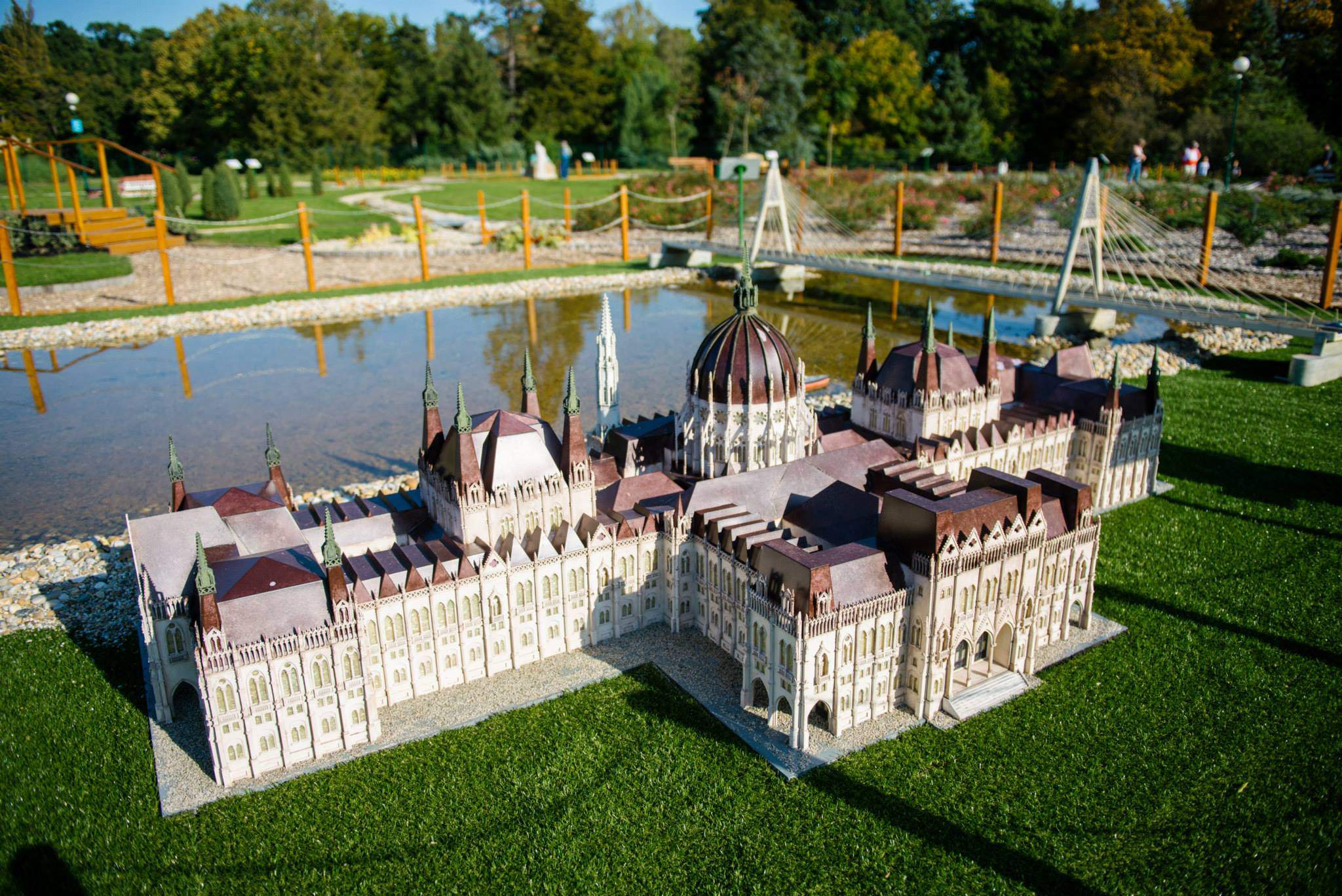 parlament parliament mini maquette miniature Szarvas