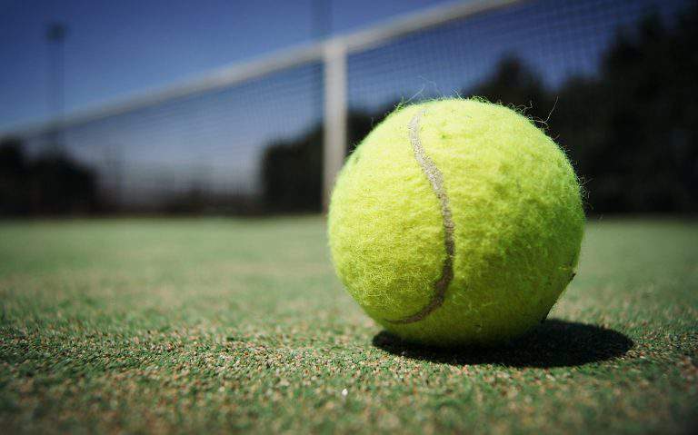 tennis ball court sport