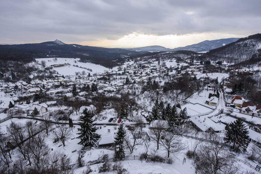 winter weather nature Hungary