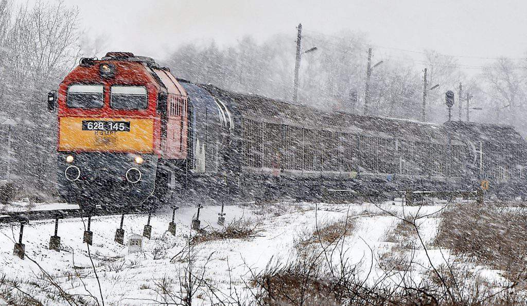 winter weather nature Hungary