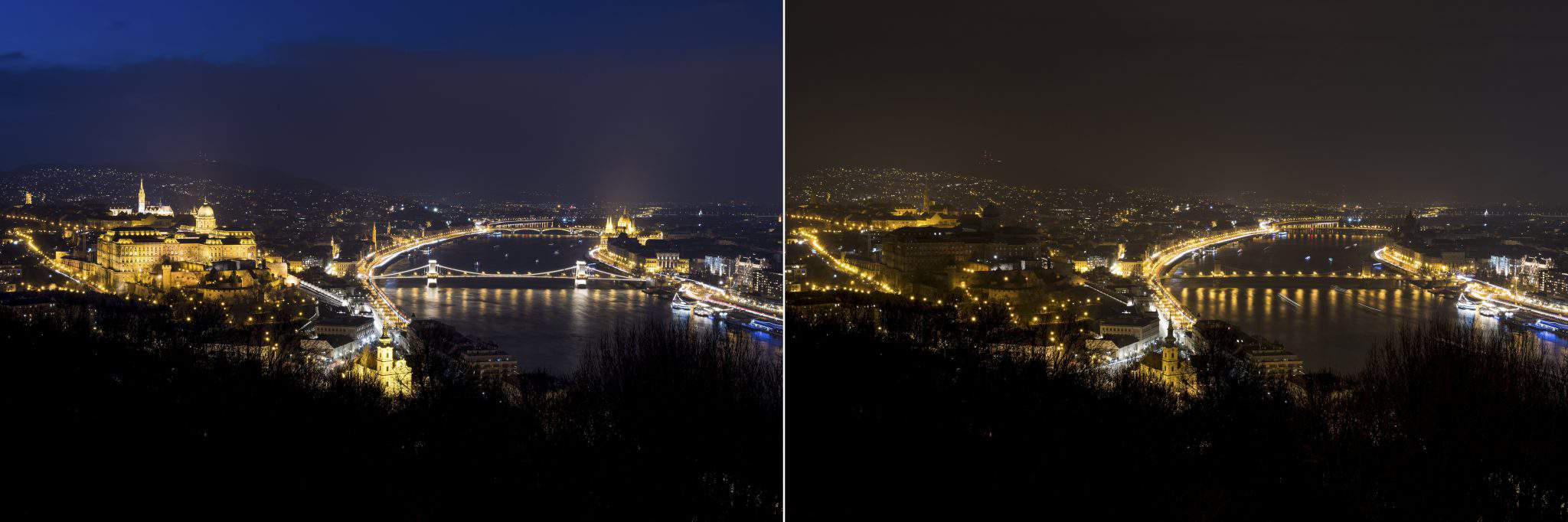Stunde der Erde in Budapest