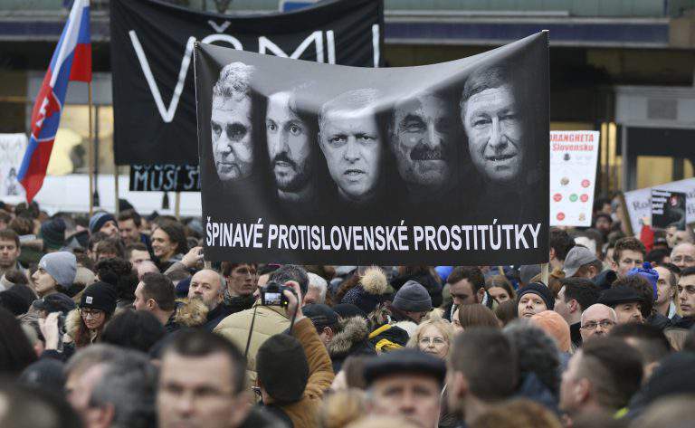 Bratislava soros demonstration