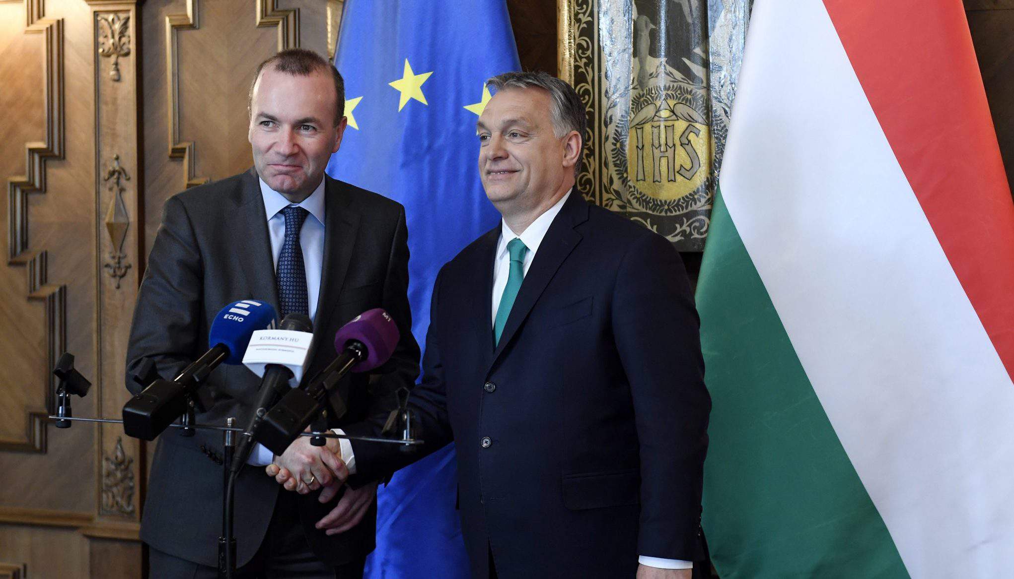 Viktor Orbán Manfred Weber