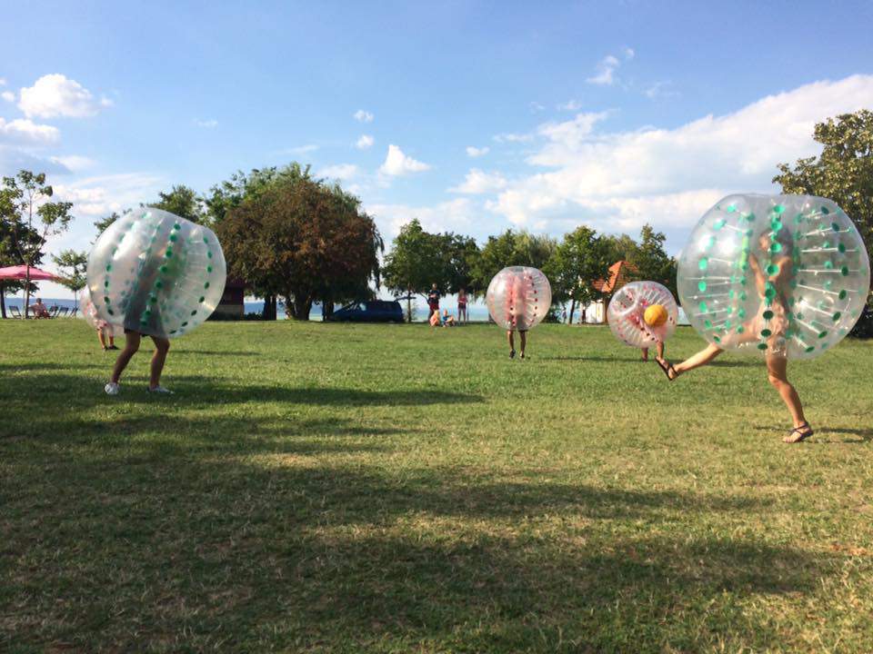 Bala Ball bubble soccer buborékfoci Siófok