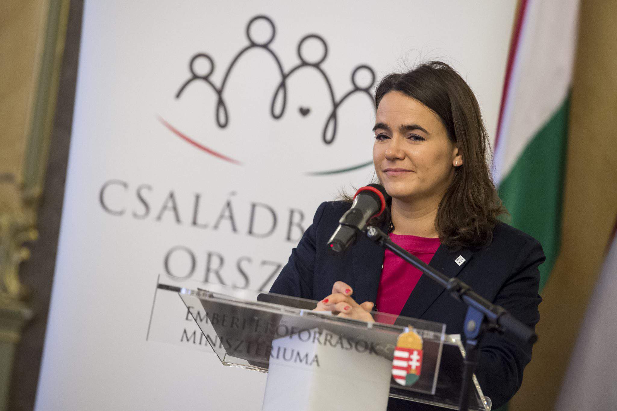 Katalin Novak, secrétaire d'État à la famille et à la jeunesse
