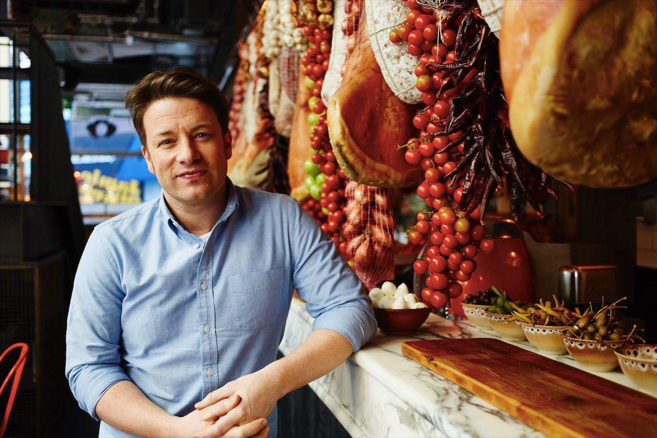 Chef cocinero Jamie Oliver
