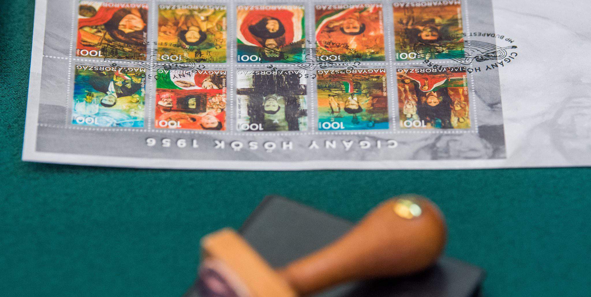 stamp Roma Romani 1956