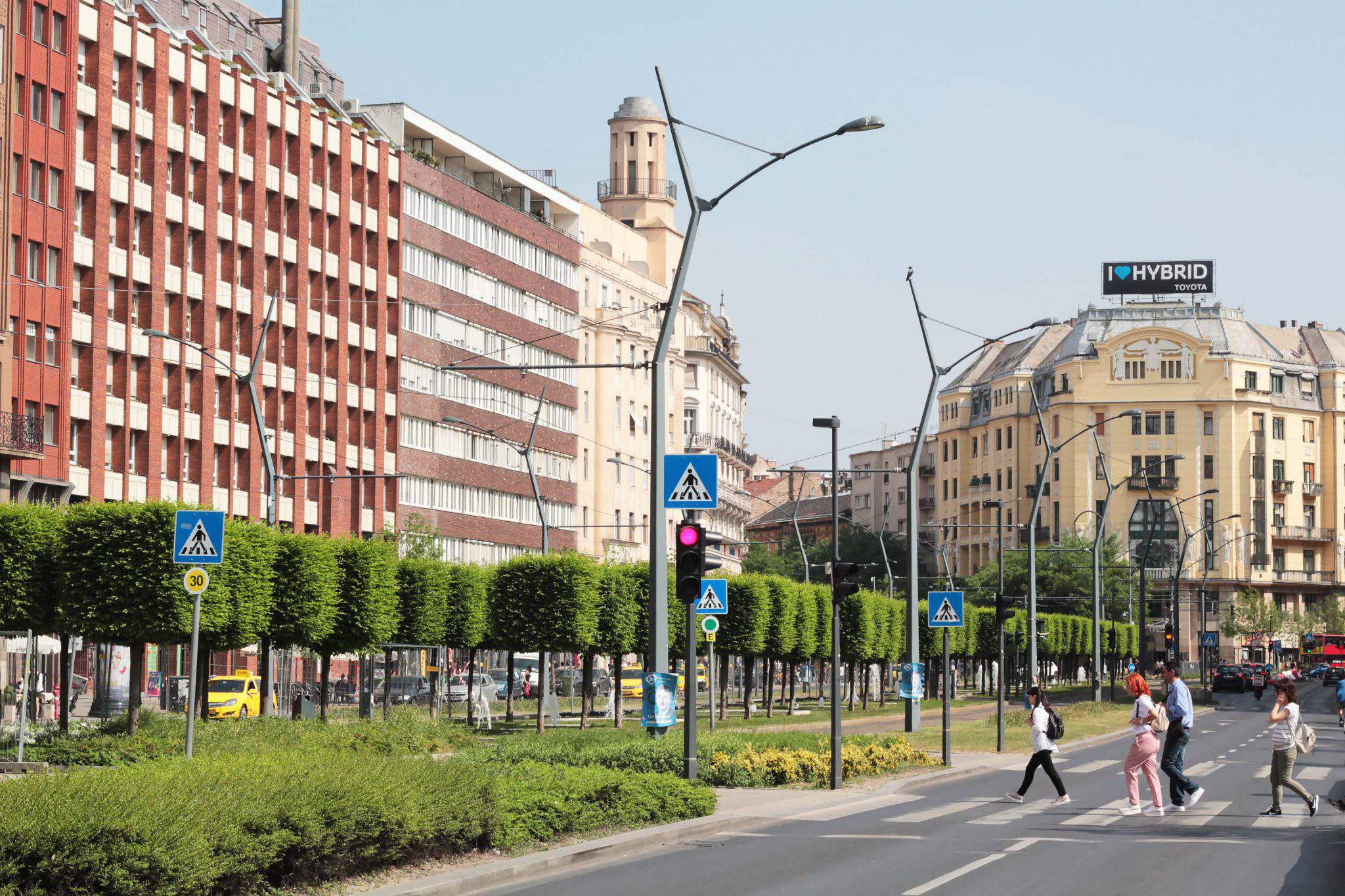 Downtown of Budapest