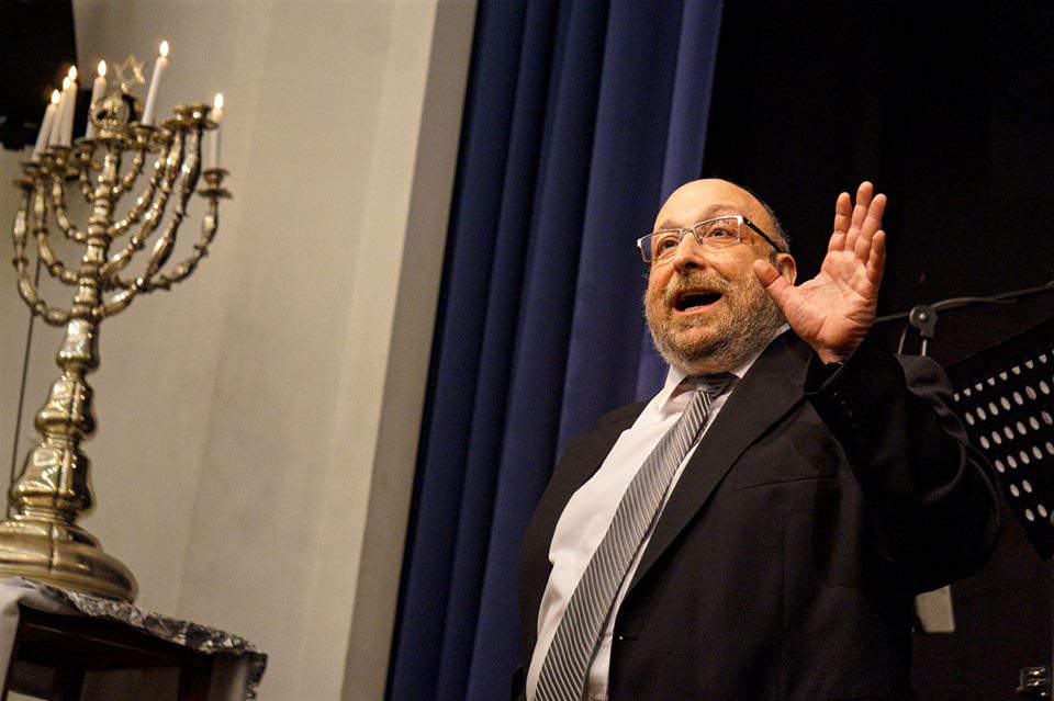 Il rabbino ebreo Róbert Frölich