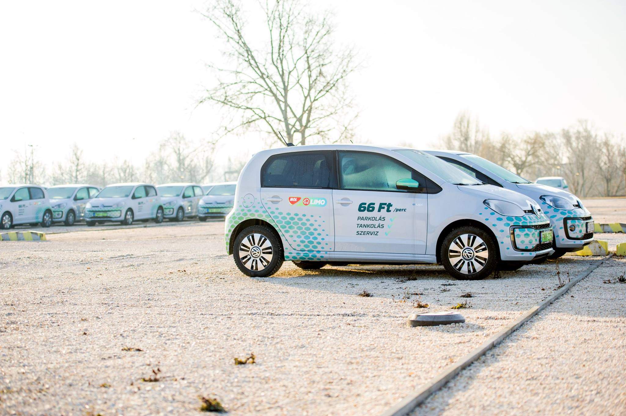 Mol LIMO Carsharing Budapest Ungarn