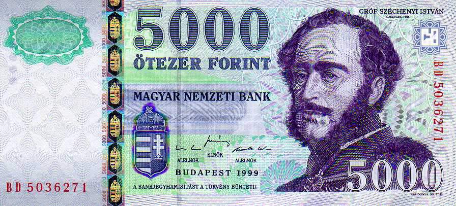 ötezres bankjegy