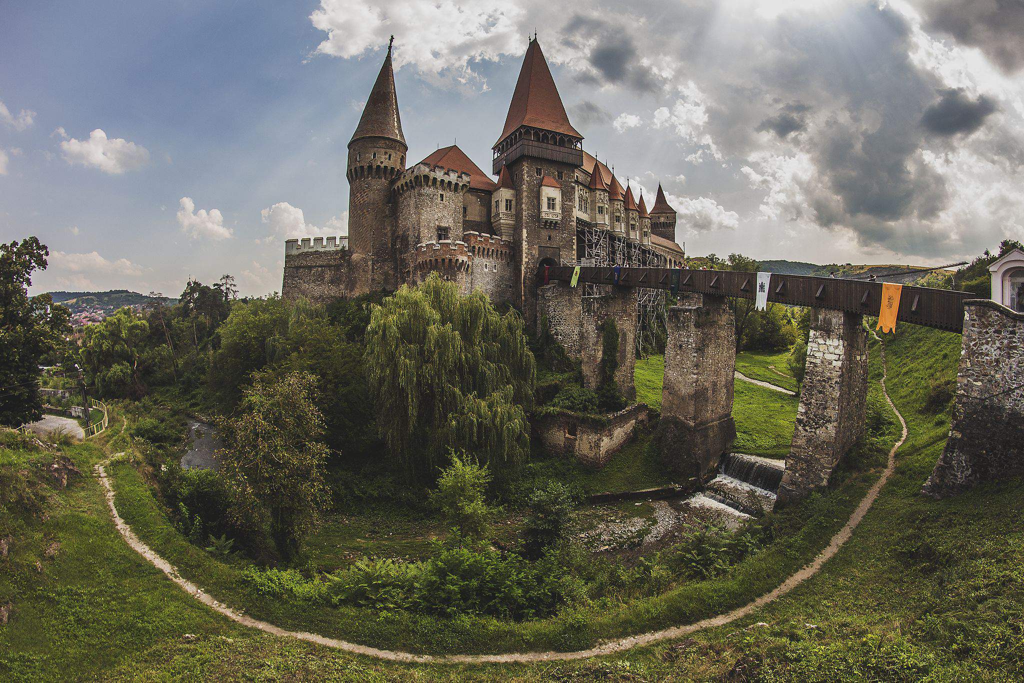 замок vajdahunyad, румунія