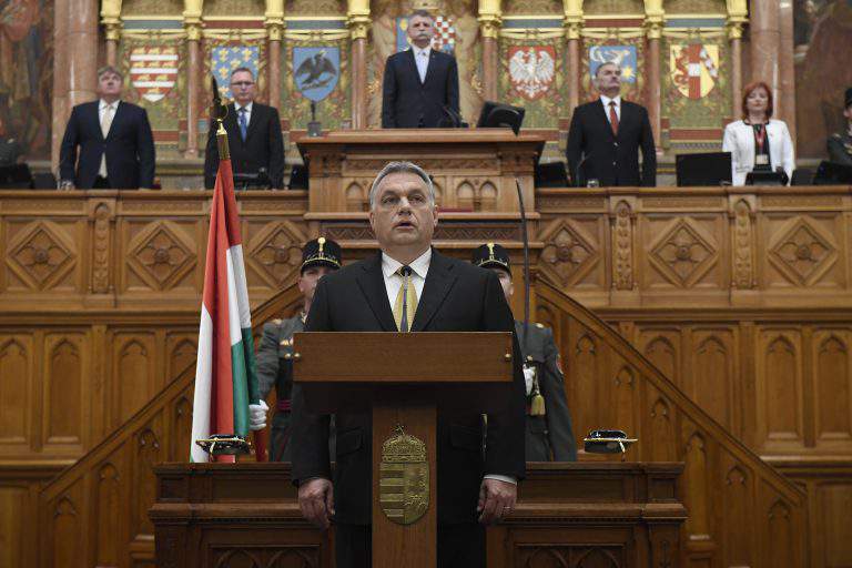 Prime Minister Viktor Orbán Hungarian Parliament