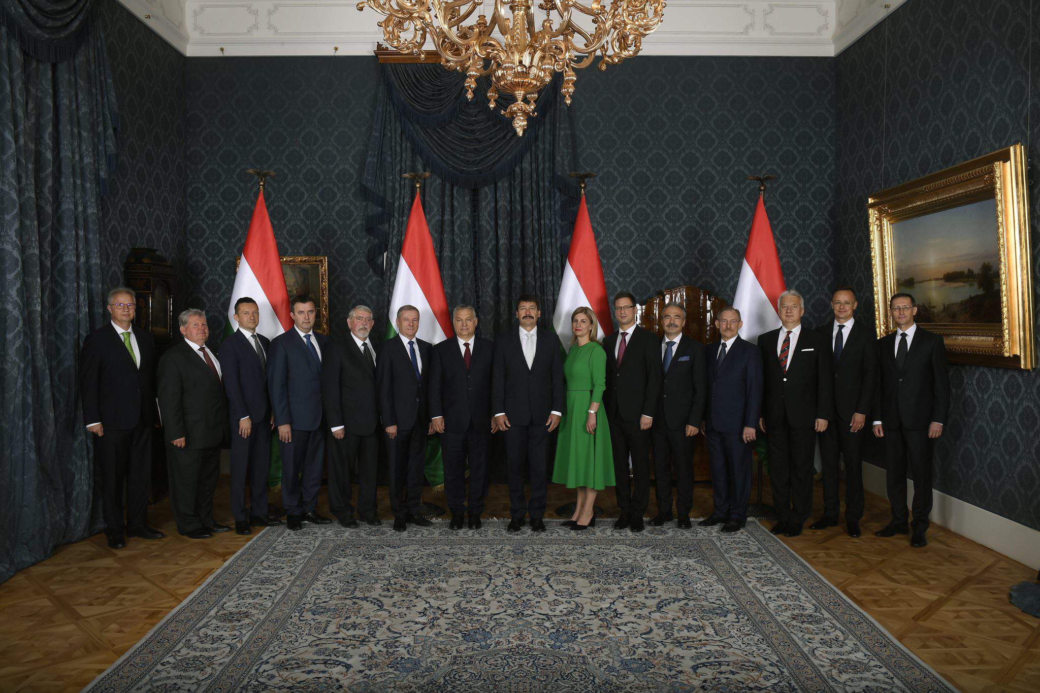 Hongrie Gouvernement Cabinet Orbán