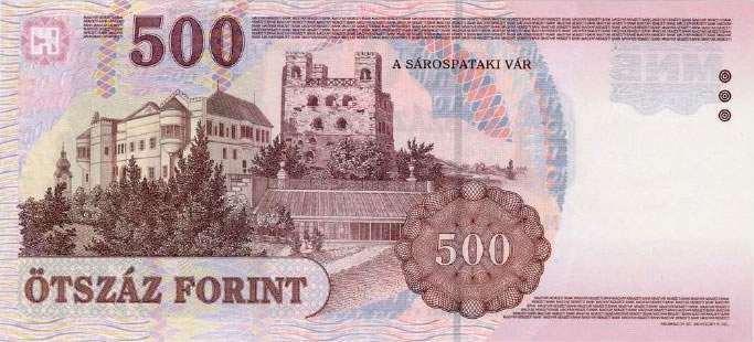 500 forint money