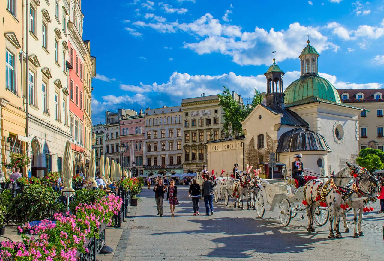 Krakow Poland flight travel