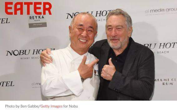 restaurant, nobu, de niro