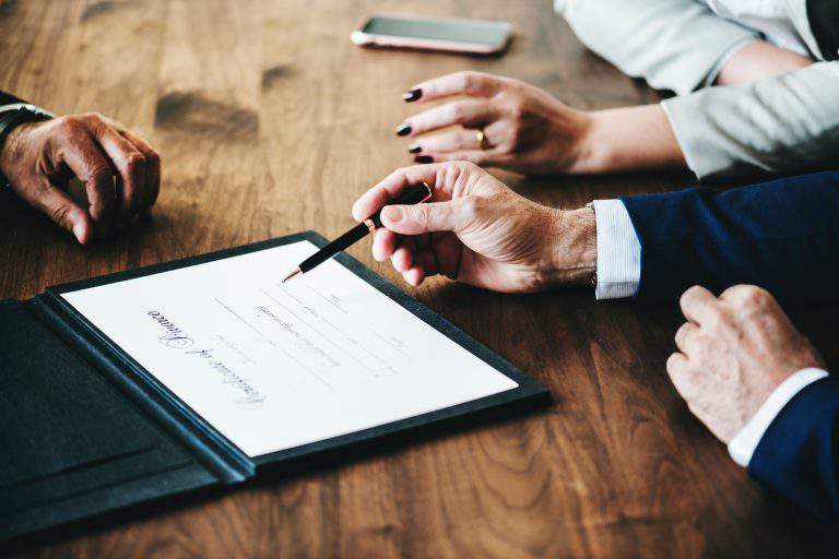business agreement finances
