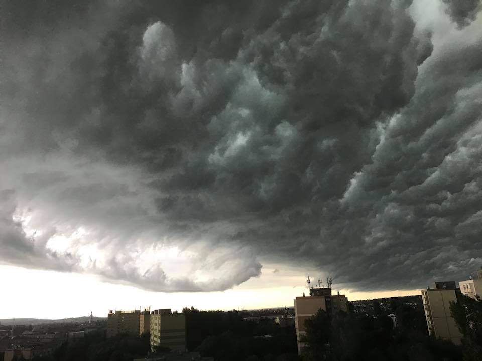 storm Sopron clouds