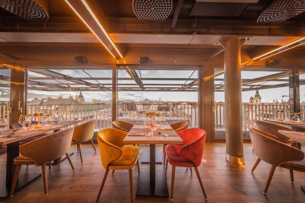 St. Andrea Skybar restaurant budapest