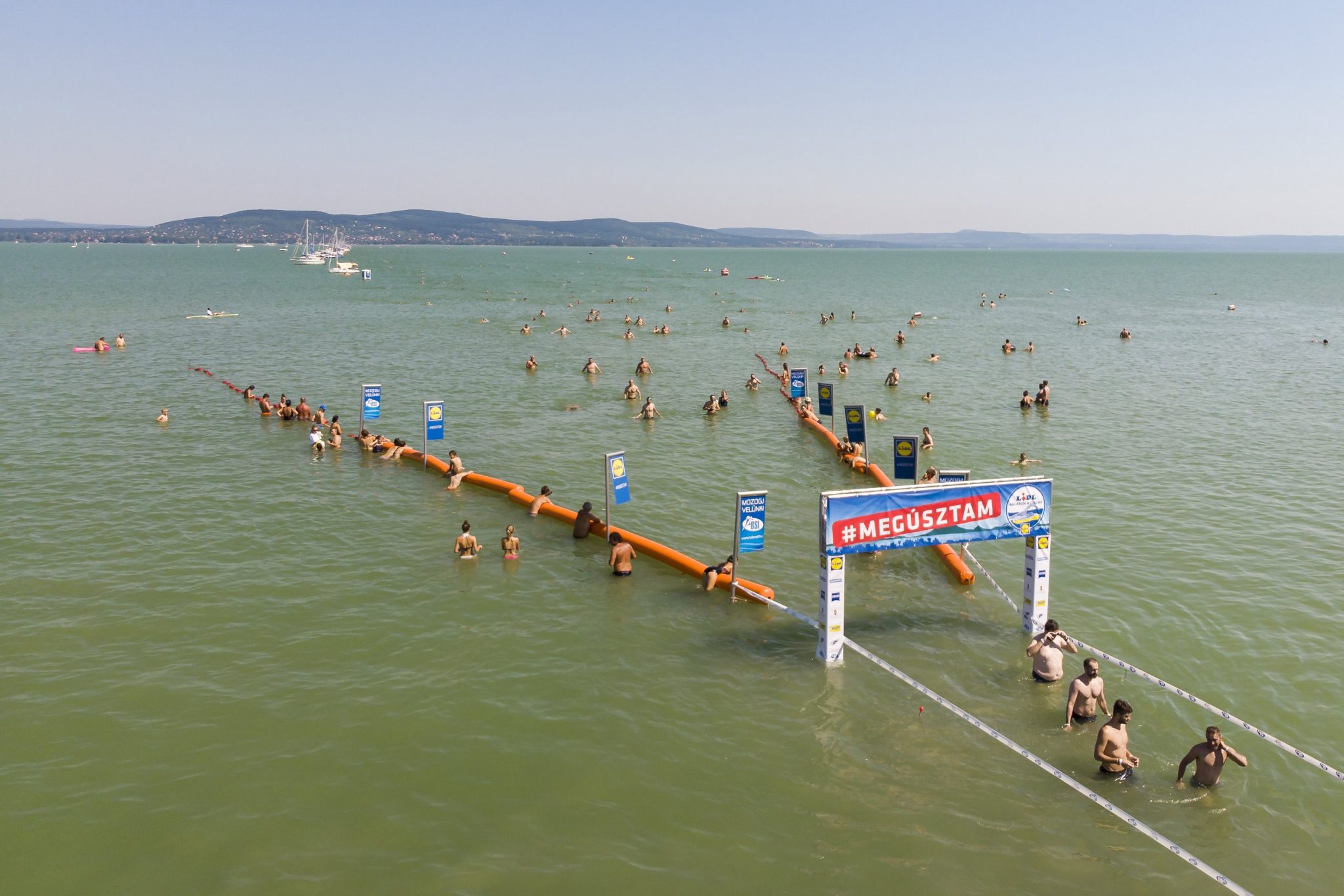 Lake Balaton swimming